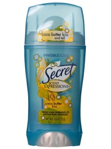 deodorante secrete