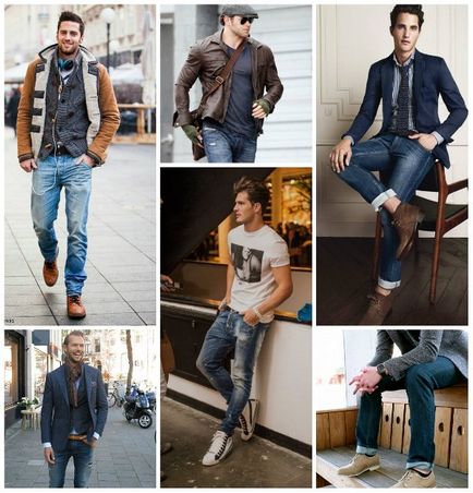 Jeans pentru bărbați ce să poarte