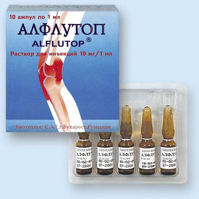 Injectii „ALFLUTOP comentarii“ de medici, instructiuni, pret