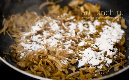 Carne de vită Stroganoff - un pas cu pas fotografii reteta (stroganoff de vită) Carne de vită Stroganoff - un pas cu pas reteta fotografii