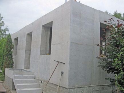 casa din beton cu propriile sale mâini tehnologia de construcție cu cofraje fixe și detașabile