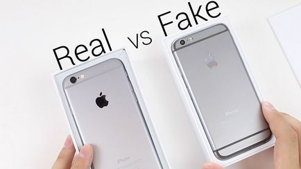 Ceea ce este diferit de copia Apple iPhone originale, Samsung, HTC, Sony și alții cum să distingă o copie de