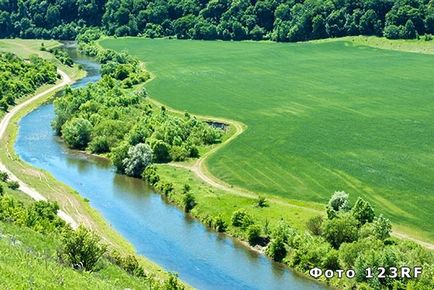 Râul de câmpie diferă de munte