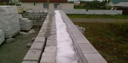 Casa caldă de recomandări Gazobeton de revizuire în afara (pentru a acționa ca o sursă de încălzire) Casa caldă de beton celular în afara recomandărilor de revizuire