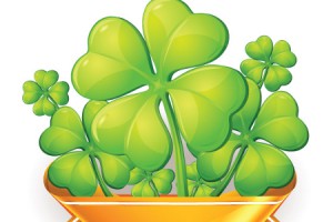 Trifoi cu patru foi - un simbol de noroc! (Luck) Trifoi cu patru foi - un simbol de noroc!