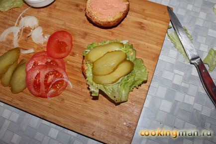 Cheeseburger - gătit pentru bărbați (rețete de tip sandwich) Cheeseburger - gătit pentru bărbați