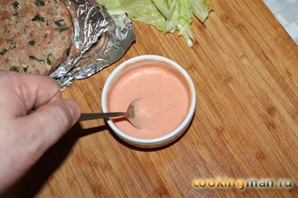 Cheeseburger - gătit pentru bărbați (Hamburger) Cheeseburger - gătit pentru bărbați