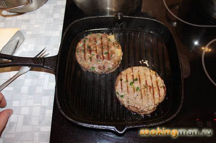 Cheeseburger - gătit pentru bărbați (rețete hamburger) Cheeseburger - gătit pentru bărbați