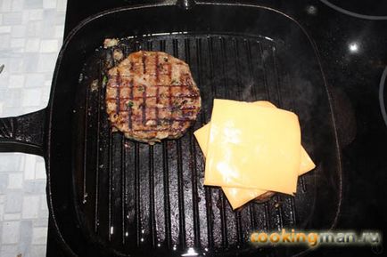 Cheeseburger - gătit pentru bărbați (rețete cheeseburger) Cheeseburger - gătit pentru bărbați