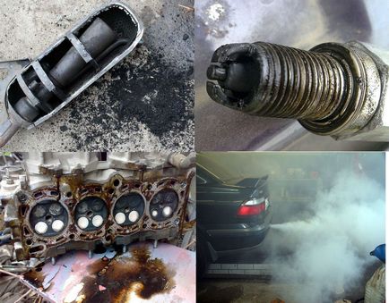 Ce se va întâmpla în cazul în care să se toarnă ulei în motor