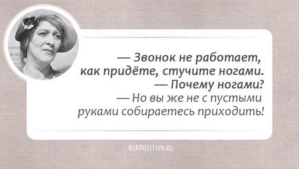 Citări Faina Ranevskaya (aforisme) Citate Faina Ranevskaya