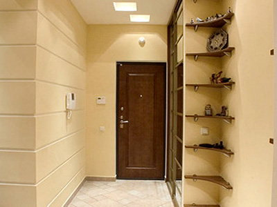 apartament cu o cameră de design 2 în Hrușciov - interior fotografie