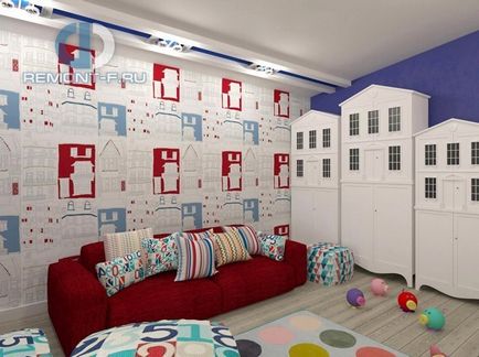 Design camera unui copil pentru un băiat (copil) Design camera unui copil pentru un băiat