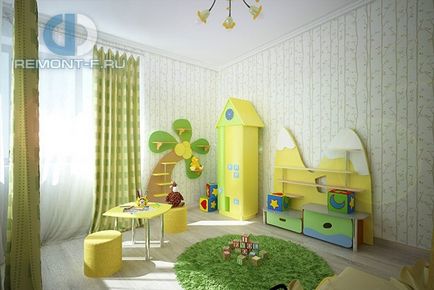 Design camera unui copil pentru un băiat (copil) Design camera unui copil pentru un băiat