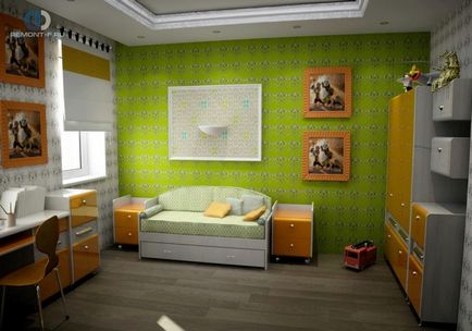 Design camera unui copil pentru un băiat (băiat) Design camera unui copil pentru un băiat