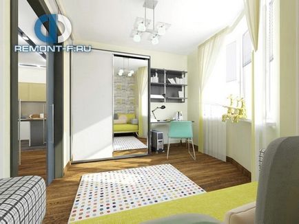 Design camera unui copil pentru un băiat (cameră pentru copii de proiectare pentru un băiat mp. M apartament 2017 fotografie adolescent idei moderne de proiect de design interior de reparații de fundație apartamente la cheie rk București) Design camera unui copil pentru un băiat