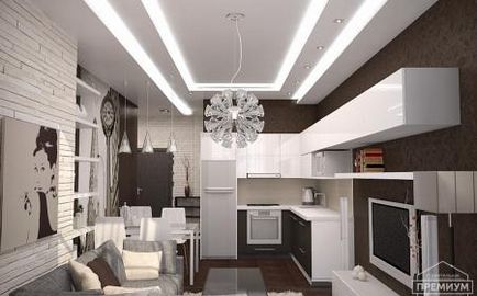 Designer renovat apartament în Ekaterinburg