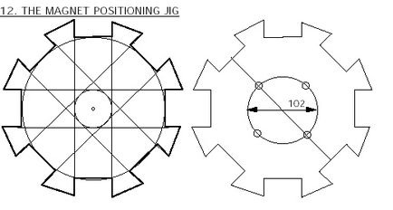 Generator pe magneți permanenți cu mâinile lor (magneți) Generator pe magneți permanenți cu mâinile lor