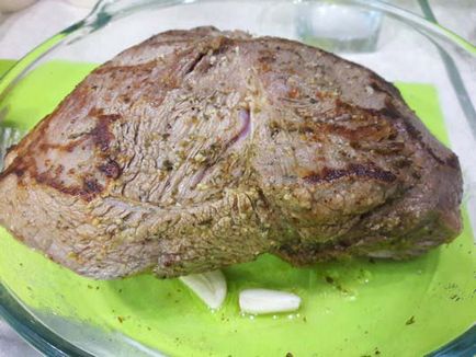 Carne de vită în cuptor - Retete de carne de vită și de gătit sfaturi în cuptor