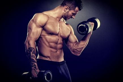Cum de a construi biceps - o selecție a exercitării dreptului de greutate