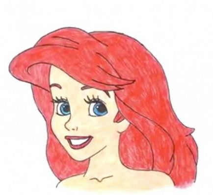 Cum să atragă Ariel