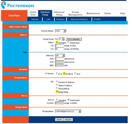 Cum se configurează modemul adsl (adsl) Cum se configurează modemul adsl