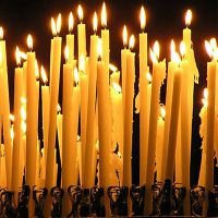 Cum de a pune lumânări în biserică