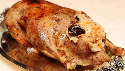 Cum de a găti carnea în cuptor rețetele de gâscă pas moale