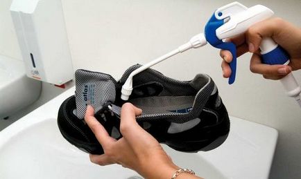 Cum de a dezinfecta pantofii atunci când picioarele boli fungice