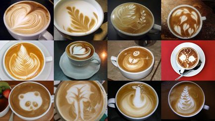 Cum de a desena pe latte art - Atelier video