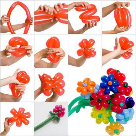 Cum de a face o figură de baloane cu propriile lor mâini