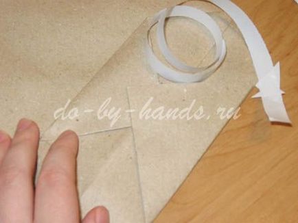 Cum de a face o pungă de hârtie kraft, cu propriile lor mâini - o pungă de hârtie master-class