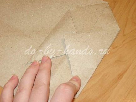 Cum de a face o pungă de hârtie kraft, cu propriile lor mâini - o pungă de hârtie master-class