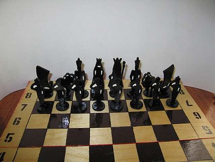 Cum de a face șah cu mâinile sale - a face propriile sale mâini