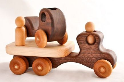Cum de a face propriile tale mâini meserii, masina de jucărie din lemn