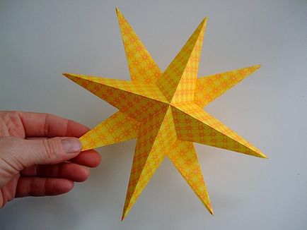 Cum sa faci o stea din hârtie 4 pas stele Wizard-class cu fotografii și descrieri