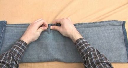 Cum să ia în blugi la talie sau de a face o dimensiune mai mică decât scăderea în șolduri