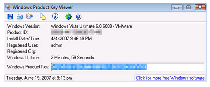 Cum să știe cheia de licență pentru instalate sistemul de operare Windows 7
