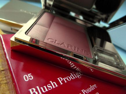 Clarinsși Rouge compacte roșească Prodige (număr umbră 05 lemn de trandafir) - comentarii, fotografii și preț