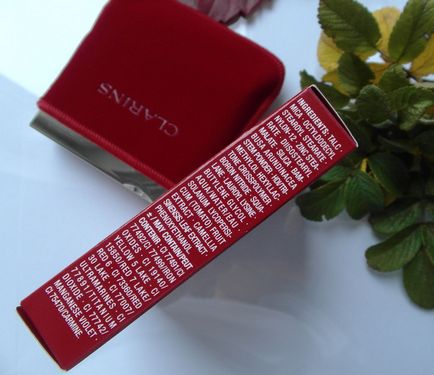 Clarinsși Rouge compacte roșească Prodige (număr umbră 05 lemn de trandafir) - comentarii, fotografii și preț