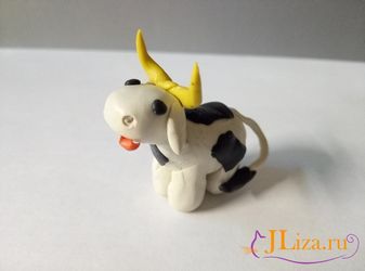 Vaca din plastilină