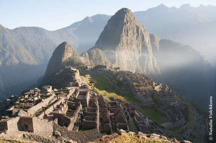Machu Picchu (Machu Picchu) - orașul antic Inca din Peru