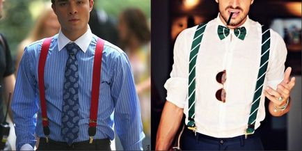 bretelele pentru bărbați - cum ar fi ce să poarte, tendințele modei