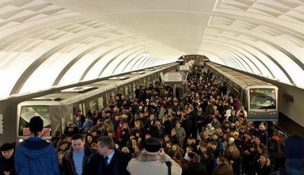 A început la Moscova metrou