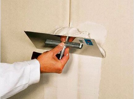 Prelucrare repararea gips-carton de apartamente cu propriile lor mâini