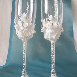 Efectuarea ochelari de nunta cu mâinile lor (foto și video) master-class în pahare de design de mire