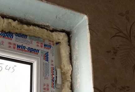 Tencuieli pante de ferestre din plastic ale lucrărilor tehnologice (lucrări) Tencuieli pante de ferestre din plastic Tehnologia de lucru