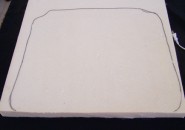 Scaun padding (picioare de mobilier gaura) Căptușeala scaune