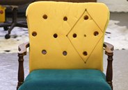 Scaun padding (butoane Picioare de mobilă) Căptușeala scaune