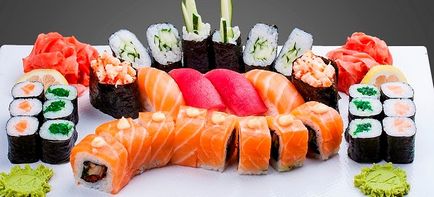 Avantaje și prejudicii de sushi